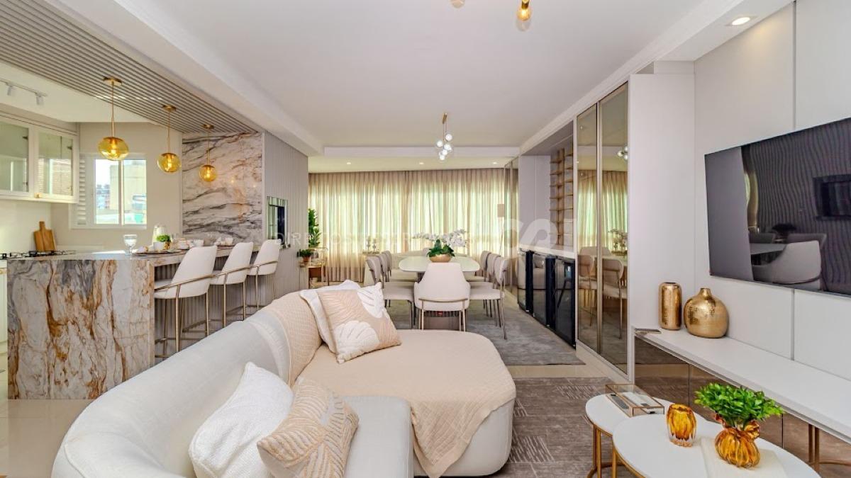 Apartamento com 03 Suítes Mobiliado no Edifício Lorena Cristina no Centro de Balneário Camboriú