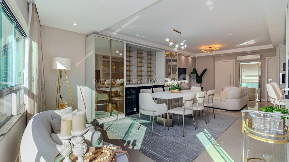 Apartamento com 03 Suítes Mobiliado no Edifício Lorena Cristina no Centro de Balneário Camboriú
