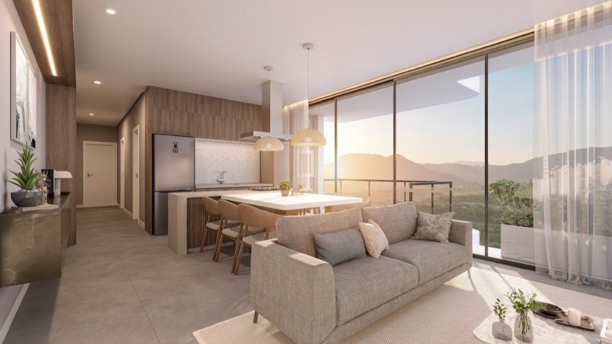 Apartamento Garden com 3 quartos no Vision Home Club no Jardim Dourado em Porto Belo