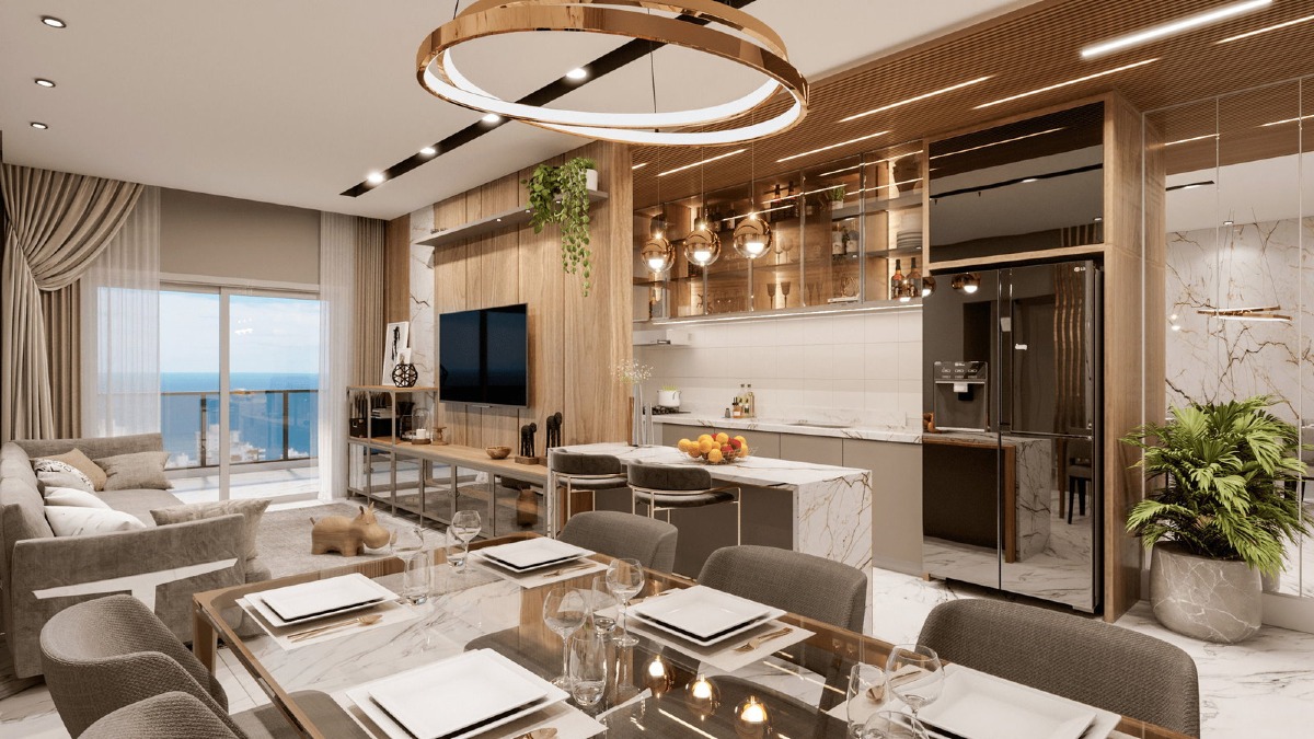 Apartamento com 2 suítes, 91m² no Reserva do Arvoredo no Jardim Dourado em Porto Belo