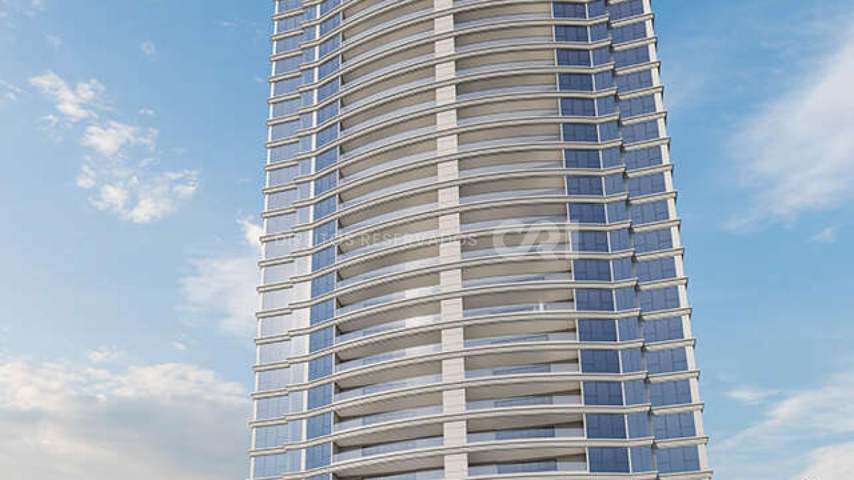 Apartamento frente mar com 4 suítes no Edifício Celine no Canto da Praia em Itapema