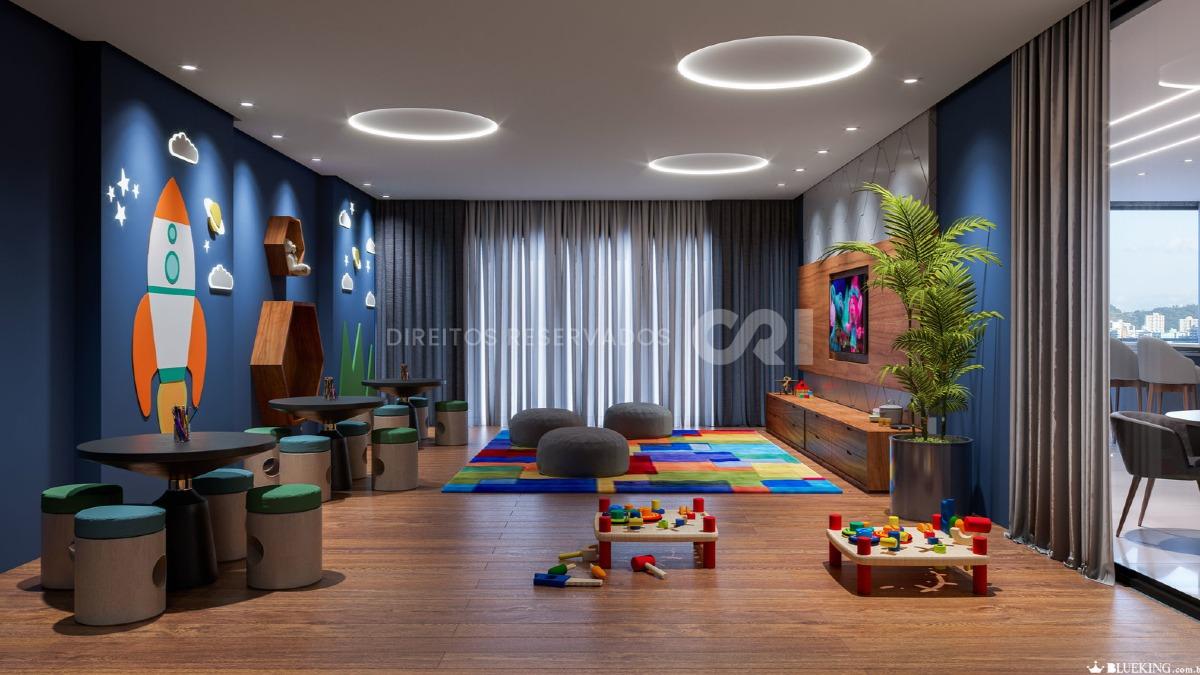 Apartamento com 4 suítes no Number One Tower Frente Mar no Centro em Itapema
