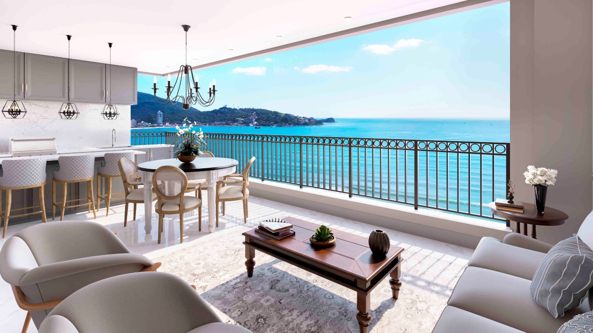 Apartamento 266m² com 4 Suítes no Edifício La Dolce Vita no Centro em Itapema