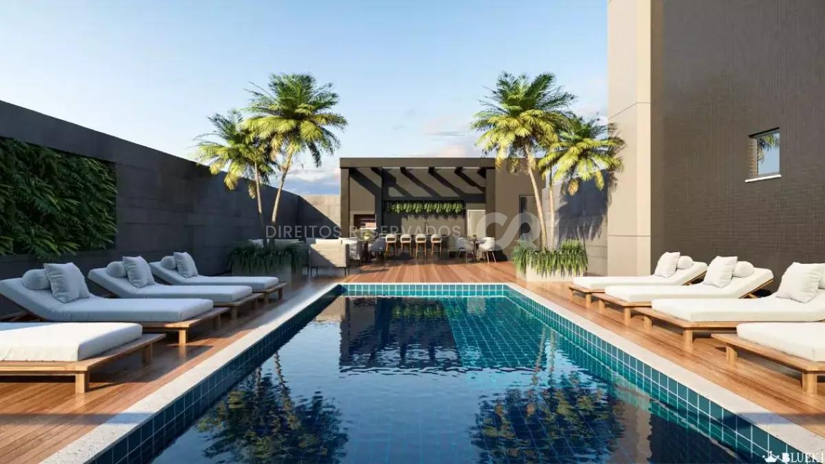 Apartamento com 3 suítes no Sea’s Garden na Meia Praia em Itapema