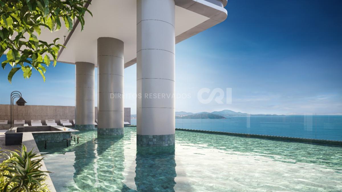 Apartamento com 4 suítes no Edifício The Edge Tower em Balneário Perequê, Porto Belo