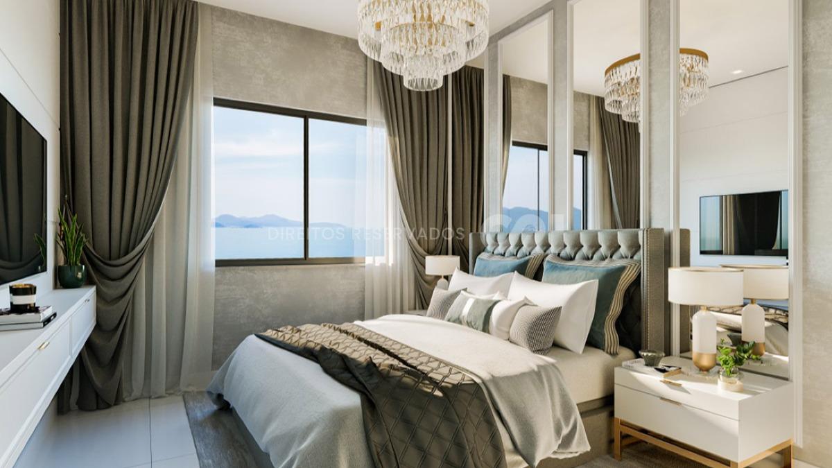 Apartamento com 3 suítes no Edifício Gran Vista em Perequê, Porto Belo