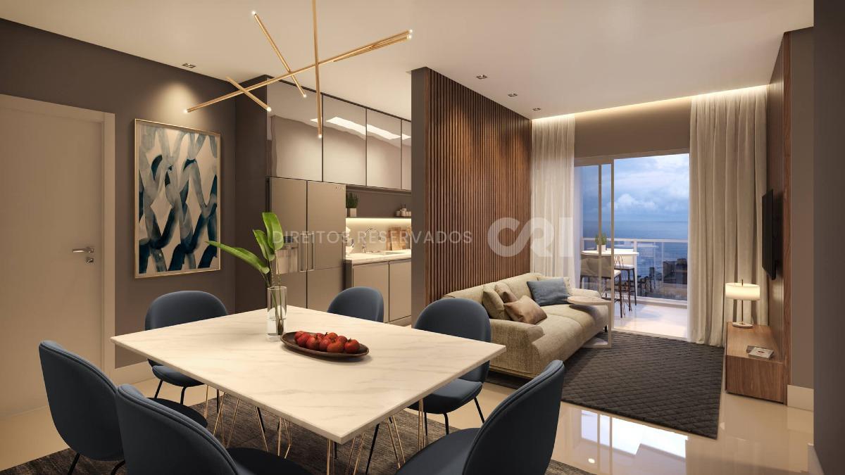 Apartamento com 2 quartos no Edifício Blue View no Morretes em Itapema