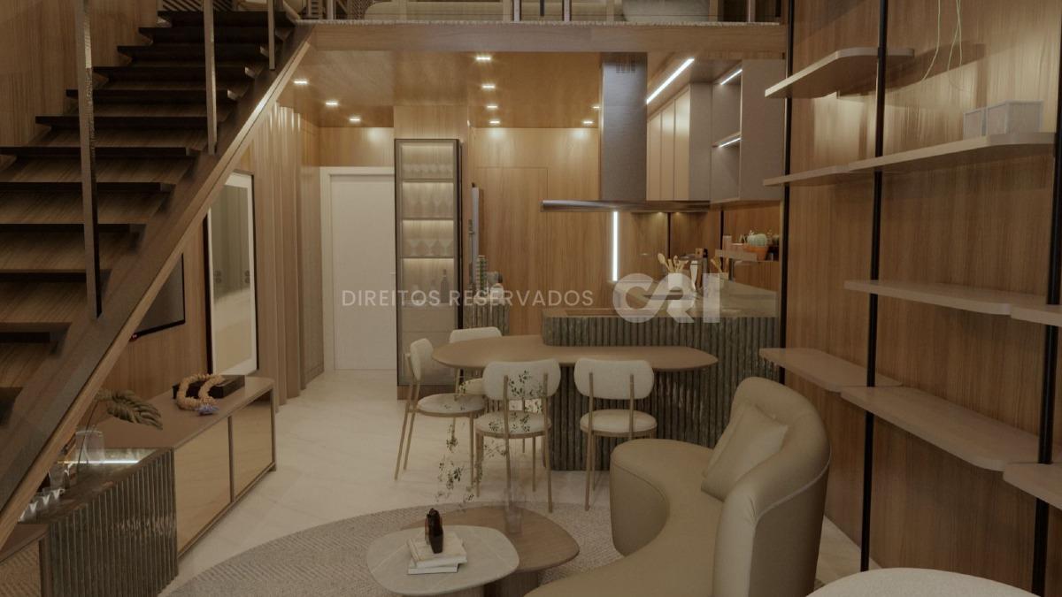 Loft duplex mobiliado com vista mar no Sky Brava na Praia Brava em Itajaí