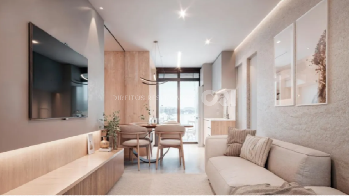 Apartamento Garden com 2 suítes no Edifício Arte Fhobus na Praia dos Amores em Balneário Camboriú