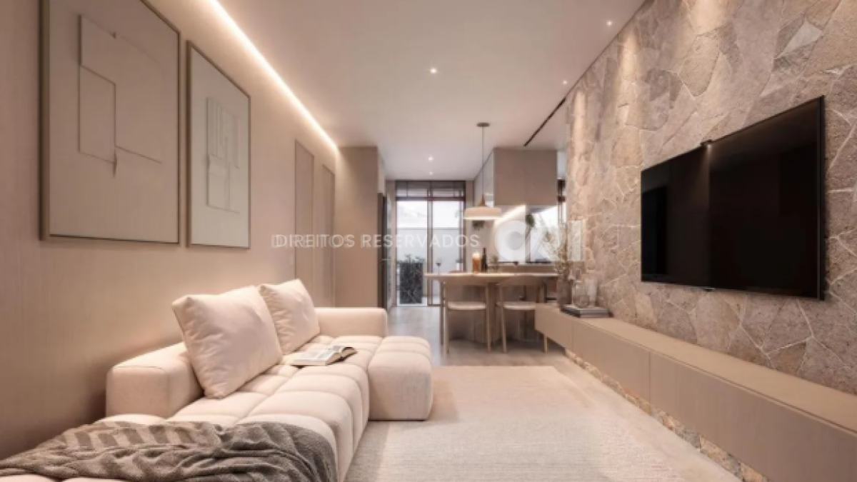 Apartamento Garden com 2 suítes no Edifício Arte Fhobus na Praia dos Amores em Balneário Camboriú