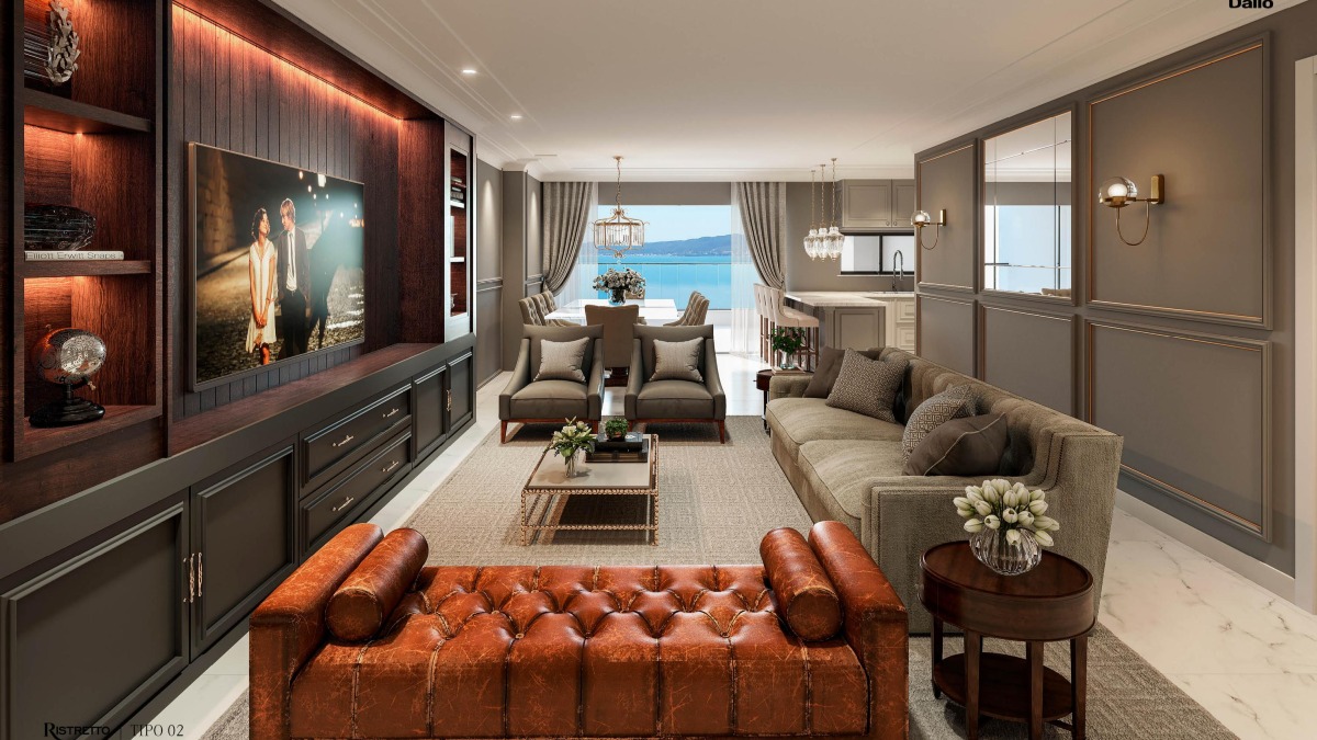 Apartamento com 4 Suítes no Ristretto Residence no Canto da Praia em Itapema