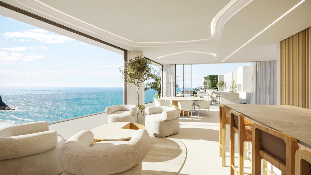 Apartamento frente mar com 4 suítes no Scenarium na Praia Brava, Itajaí  