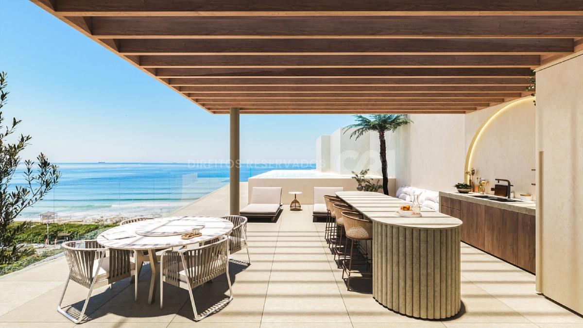 Apartamento frente mar com 4 suítes no Scenarium na Praia Brava, Itajaí  