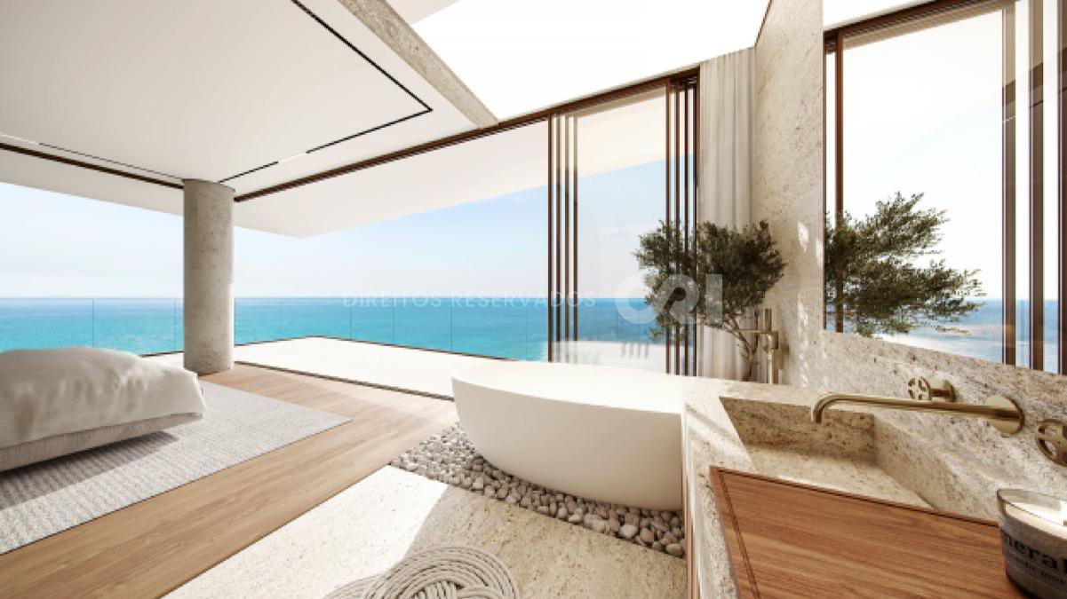 Apartamento frente mar com 4 suítes no Scenarium na Praia Brava, Itajaí  