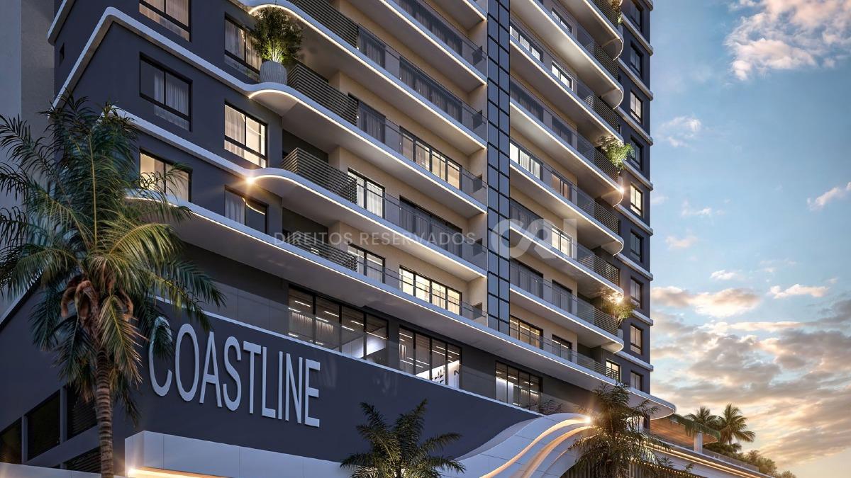 Apartamento na planta com 3 suítes no Edifício Coastline na Praia Brava em Itajaí