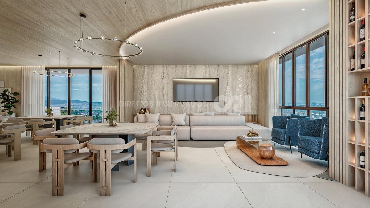 Apartamento na planta com 3 suítes no Edifício Coastline na Praia Brava em Itajaí