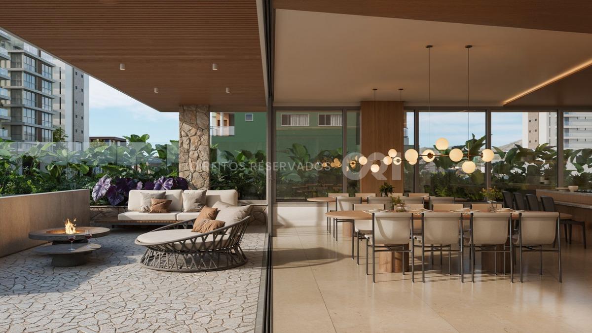 Apartamento com 3 quartos no Edifício Brava Fascine na Praia Brava em Itajaí