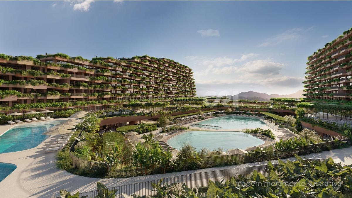 Apartamento de 2 suítes no Terra All Resort no Sertão Santa Luzia em Porto Belo