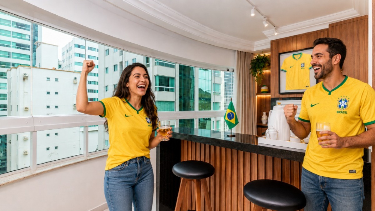 COPA: Apartamento com 03 Suítes no Edifício Atacama no Centro de Balneário Camboriú