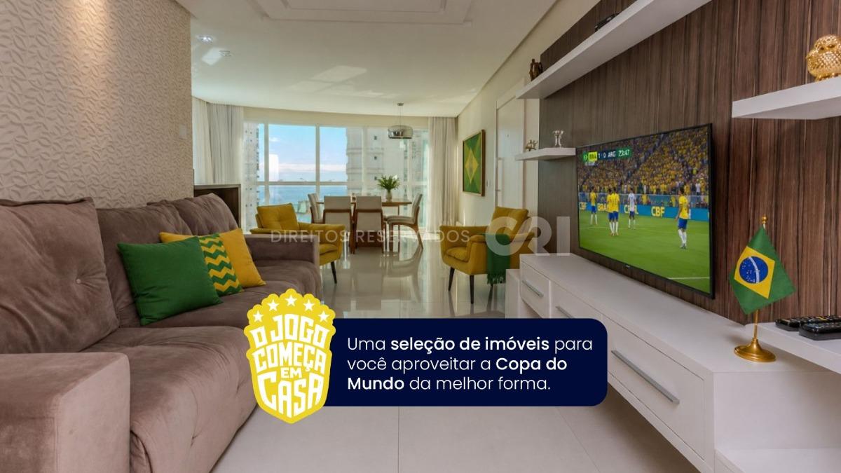 COPA: Apartamento com 3 Suítes no Dolce Vitta no Centro de Balneário Camboriú