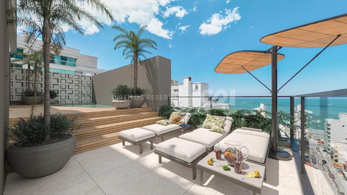 Apartamento com 4 suítes no Redentor Residencial no Centro de Itapema