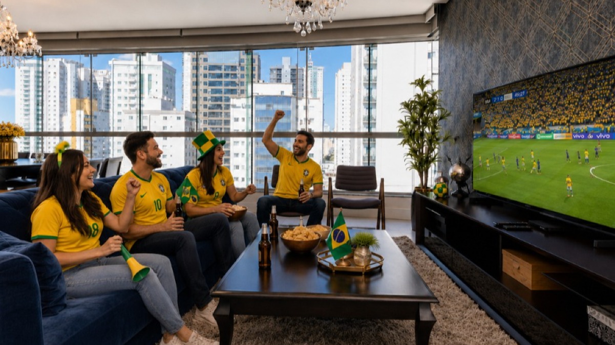 COPA: Apartamento com 3 Suítes no Edifício Vernazza Residenze no Pioneiros em Balneário Camboriú