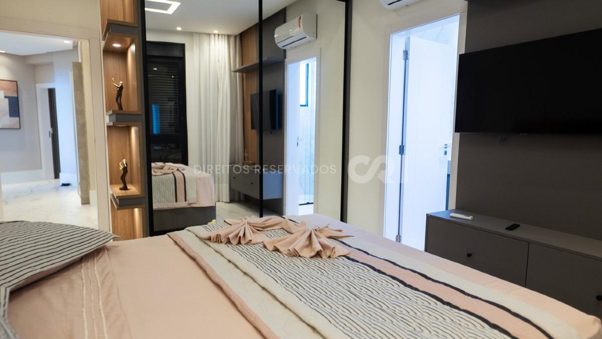 Apartamento com 4 suítes no Infinity Residence Club em Morretes Itapema