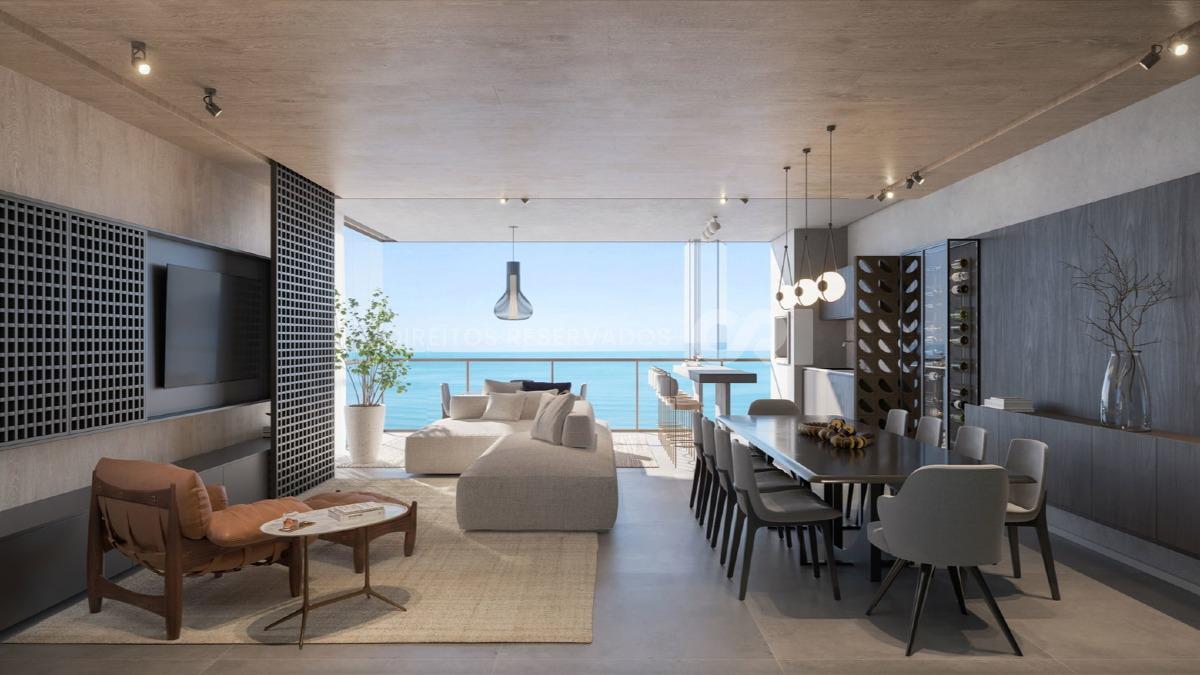 Apartamento com 4 Suítes no Edifício Unic em Balneário Perequê Porto Belo
