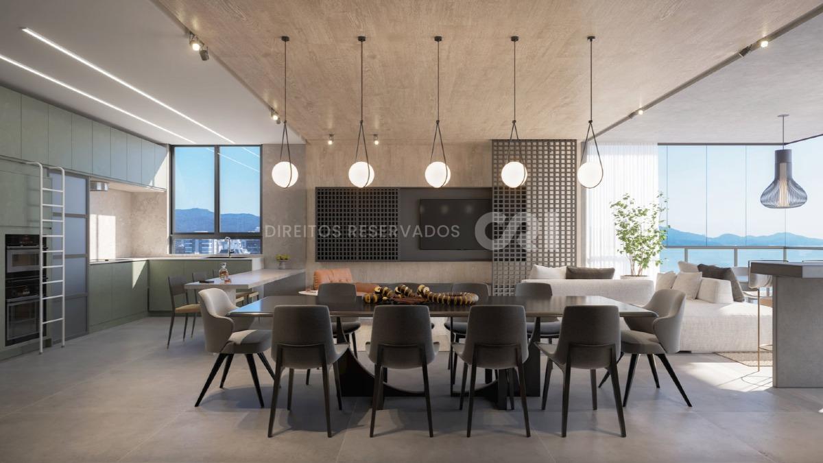 Apartamento com 4 Suítes no Edifício Unic em Balneário Perequê Porto Belo