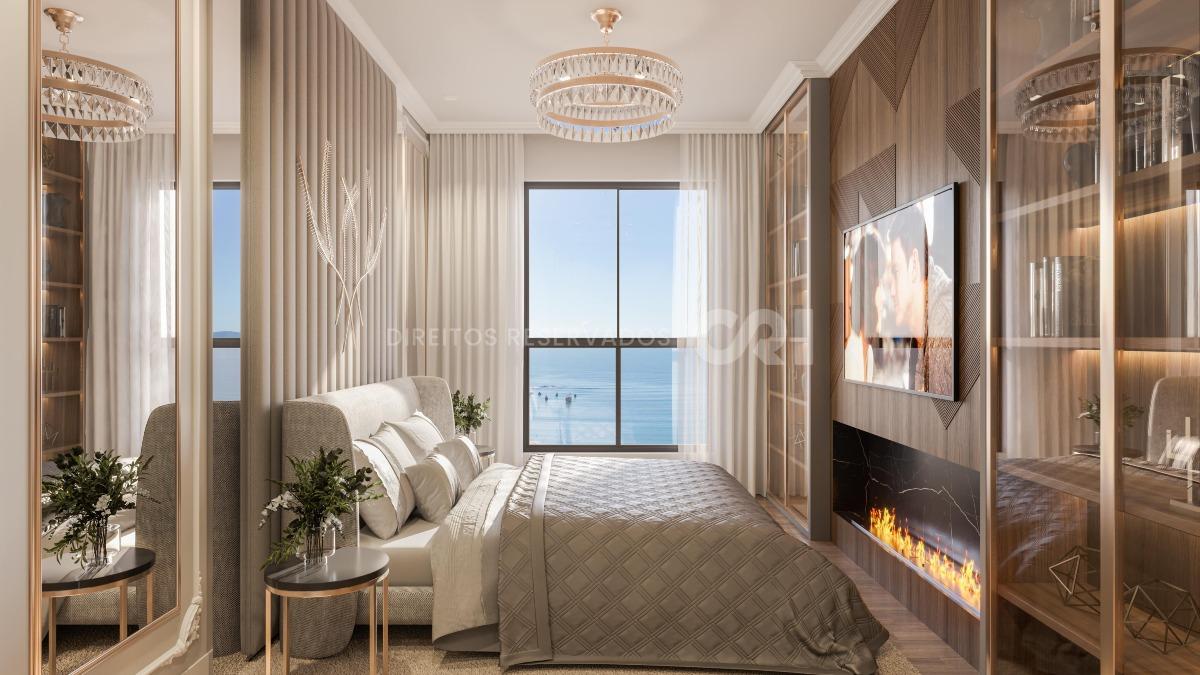 Apartamento com 4 suítes no Edifício Montreux no Centro de Itapema