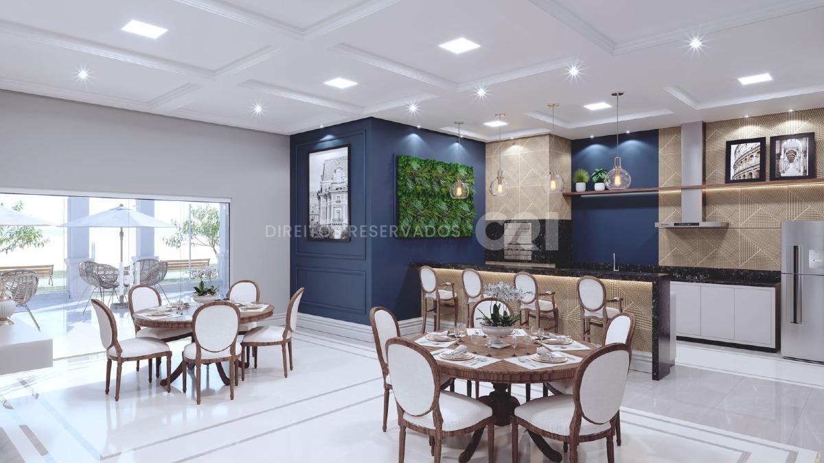 Apartamento com 4 suítes Le Biarritz Résidence na Meia Praia em Itapema