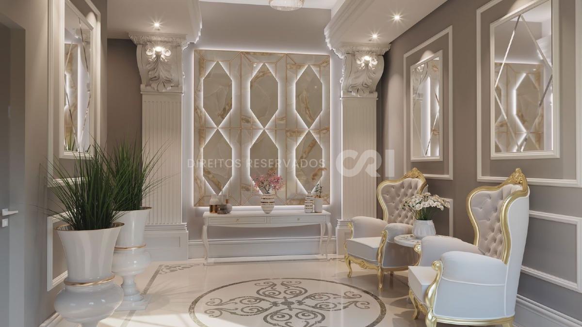 Apartamento com 4 suítes Le Biarritz Résidence na Meia Praia em Itapema