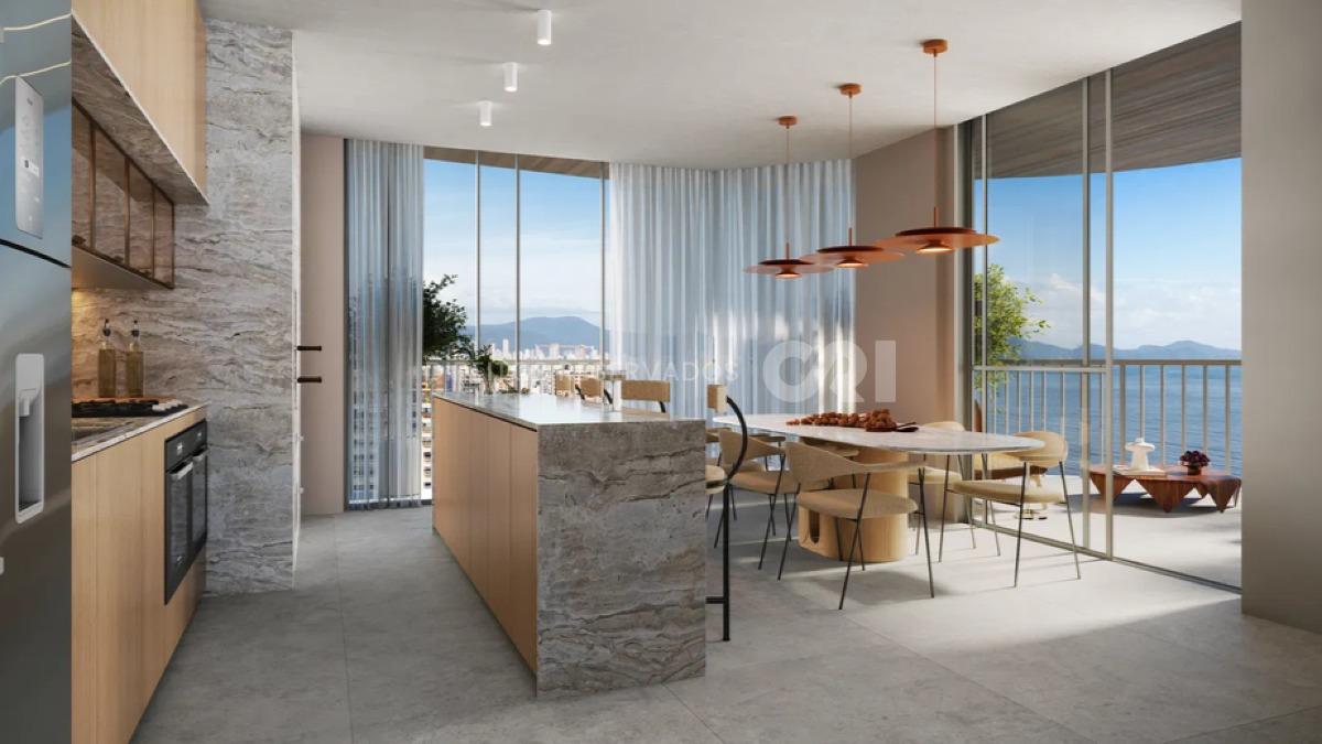 Apartamento com 3 suítes no Edifício Villa Lobos no Perequê em Porto Belo