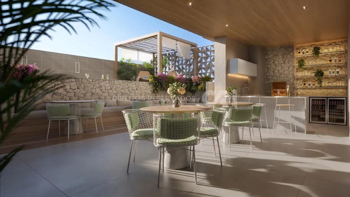 Apartamento com 3 suítes no Edifício Villa Lobos no Perequê em Porto Belo