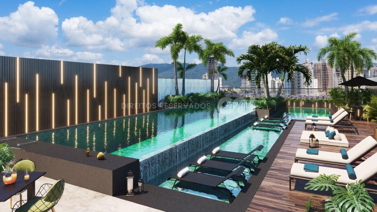 Apartamento com 4 suítes no Shanghai Tower na Meia Praia, Itapema