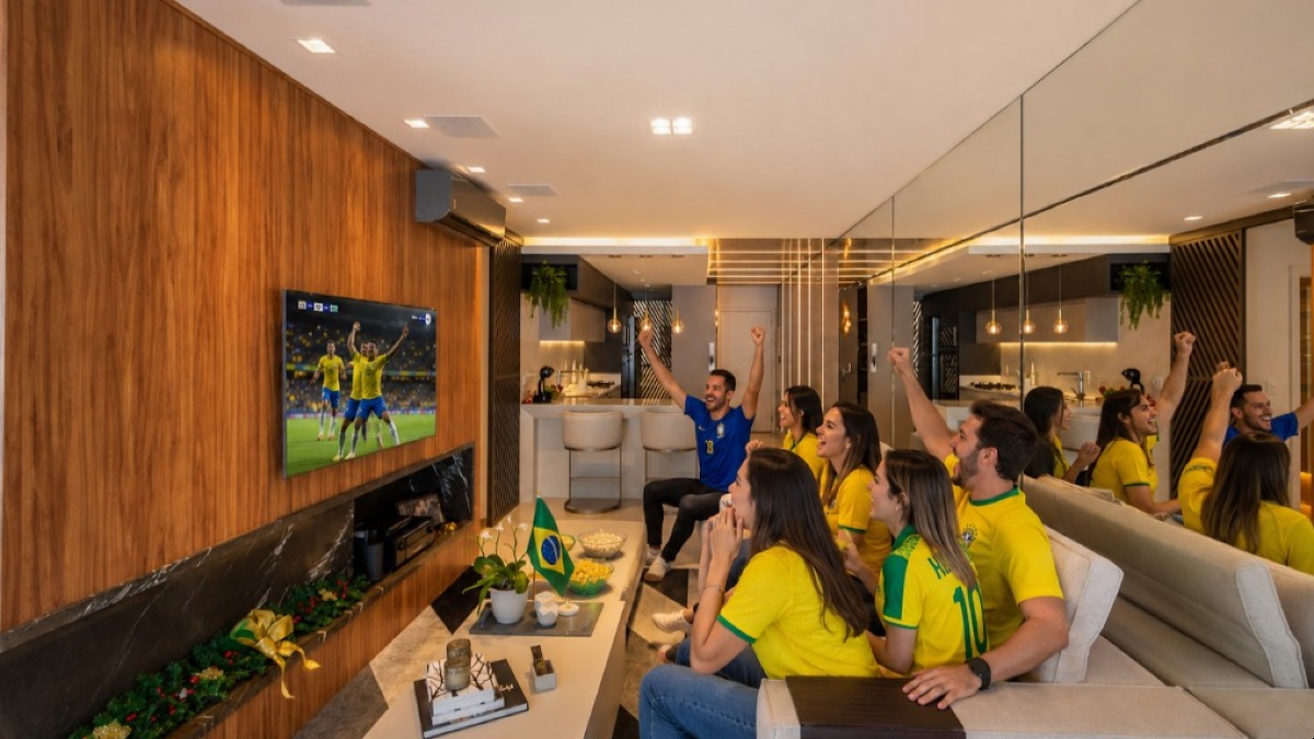 COPA: Apartamento com 2 Suítes no Amores da Brava Club House na Praia Brava em Itajaí