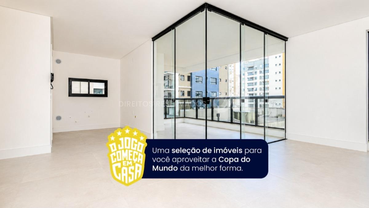  COPA: Apartamento com 3 suítes no Fiori del Mare Residenziale na Meia Praia em Itapema