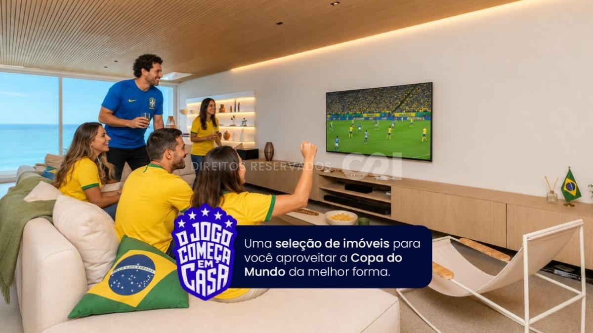 COPA: Apartamento mobiliado com 4 suítes no Le Blanc na Praia Brava de Itajaí