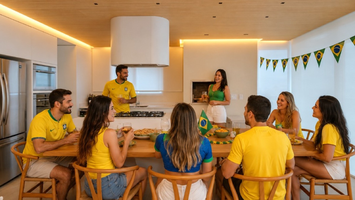 COPA: Apartamento mobiliado com 4 suítes no Le Blanc na Praia Brava de Itajaí