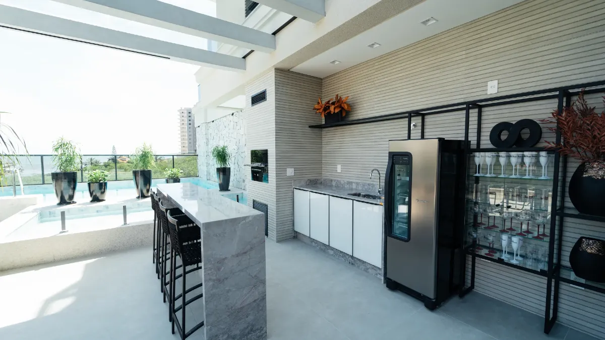 Apartamento com 2 Suítes no Riverside Residence em Balneário Perequê Porto Belo