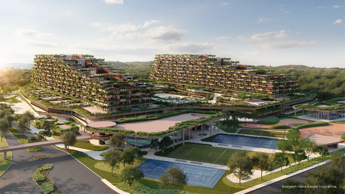 Terreno no All Wert Golf Residences 2 no Bairro Jardim Dourado em Porto Belo