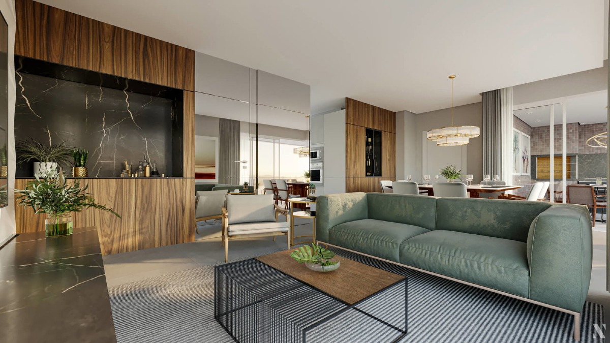 Apartamento com 3 suítes no Grand Unique Tower na Meia Praia Itapema