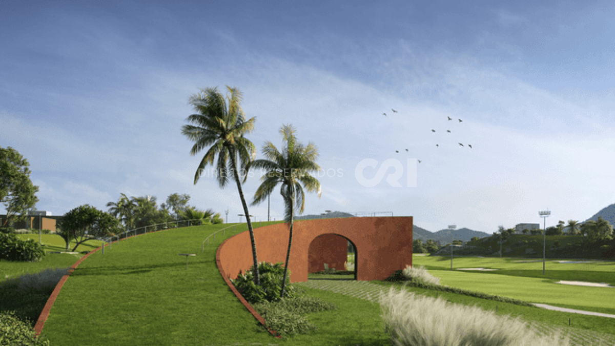Terreno com 425,70m² no All Wert Golf Residences 2 no Bairro Jardim Dourado em Porto Belo