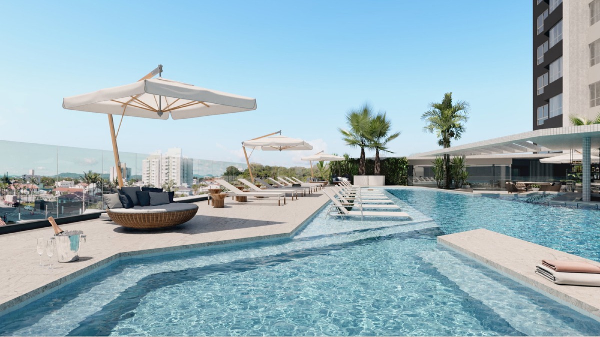 Apartamento com 2 quartos no Atmos Sky no Bairro Vila Operária em Itajaí