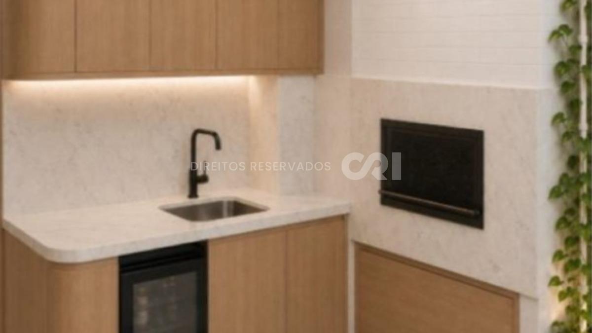 Apartamento de 153 m² com 4 e suítes Zaha Building na Meia Praia, Itapema