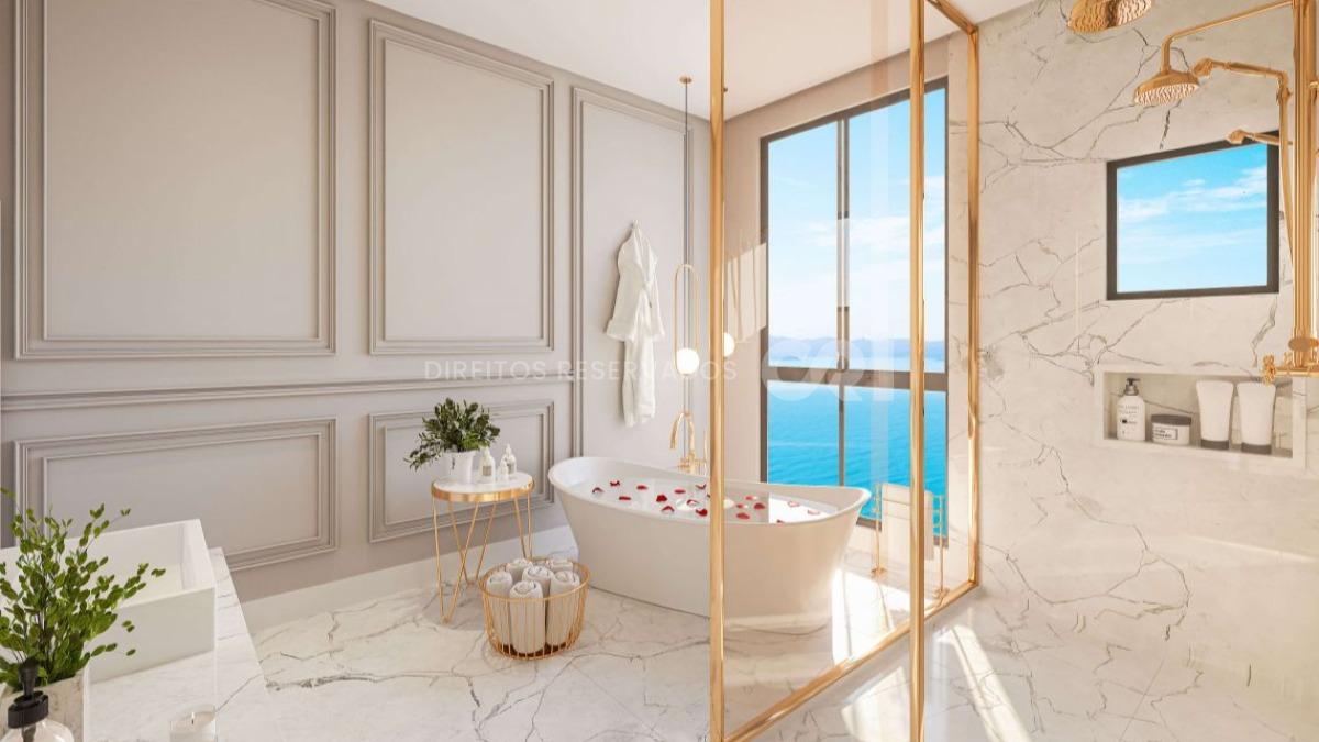 Apartamento com 4 Suítes e 164m² no Edifício La Rocca, Centro de Itapema