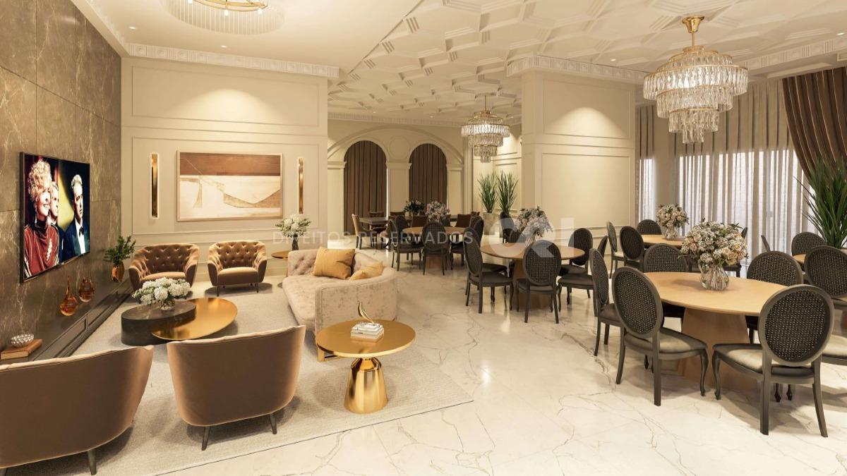 Apartamento com 4 Suítes no Edifício La Rocca no Centro, Itapema