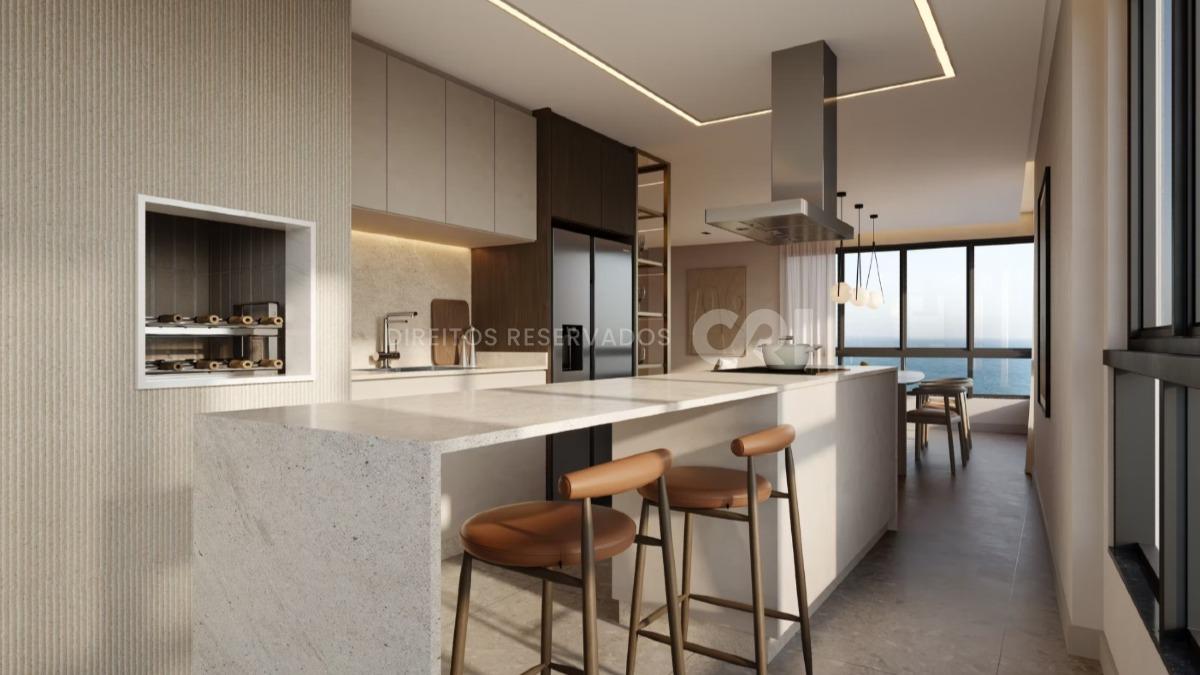 Apartamento com 3 Suítes no Essenza em Perequê, Porto Belo