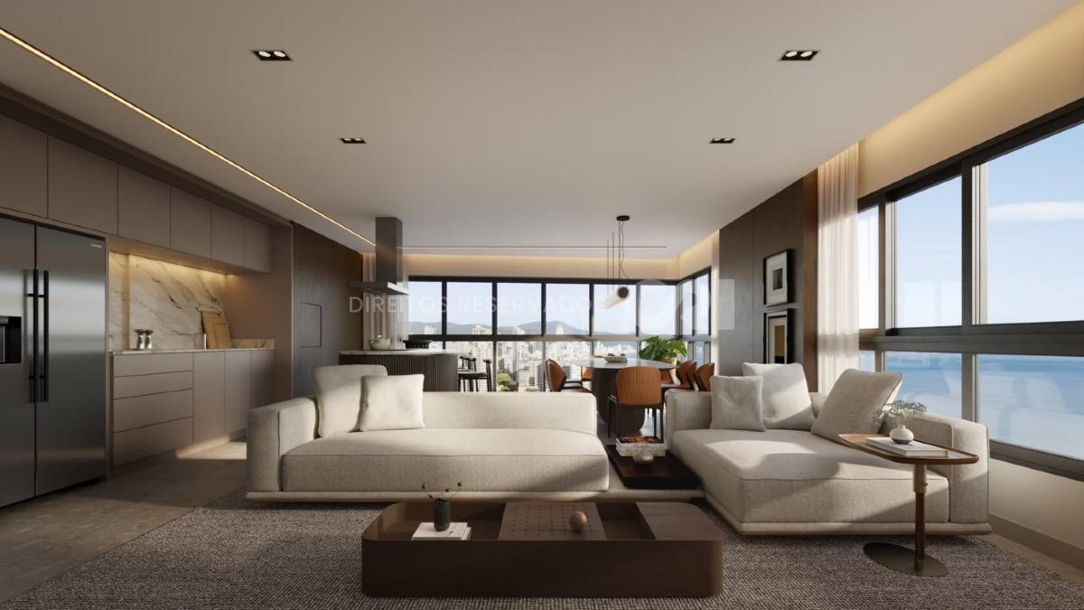 Apartamento com 3 Suítes no Essenza em Perequê, Porto Belo