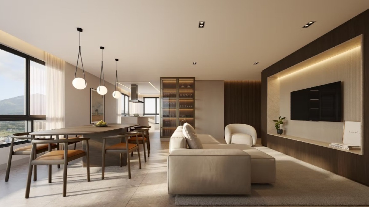 Apartamento com 3 Suítes no Essenza no Perequê, Porto Belo